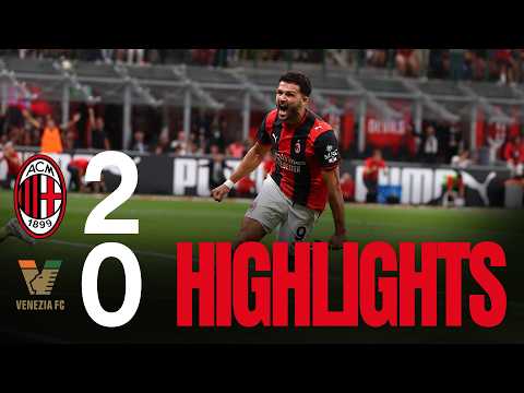 AC Milan vs Venezia highlight