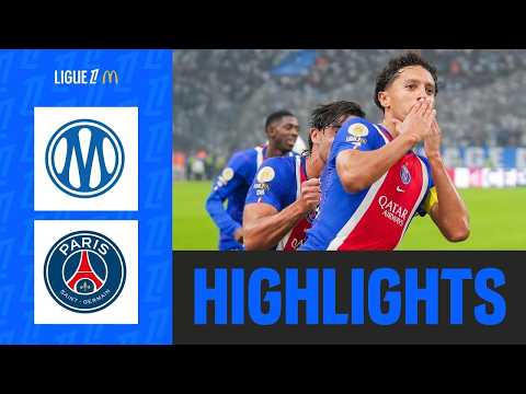 Marseille vs Paris Saint Germain highlight