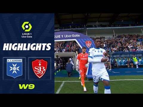 Auxerre vs Stade Brestois 29 highlight