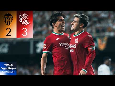 Valencia vs Real Sociedad highlight