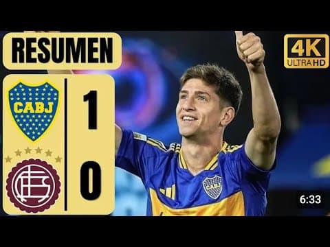 Boca Juniors vs Lanus highlight