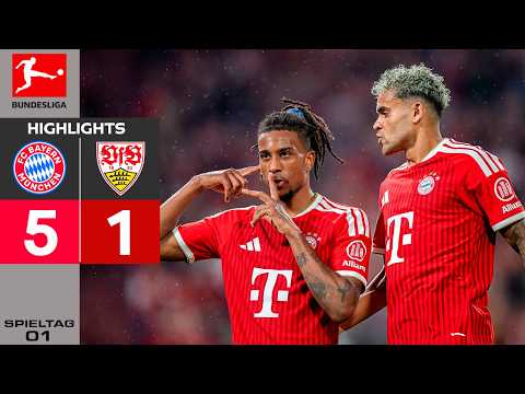 Bayern München vs VfB Stuttgart highlight