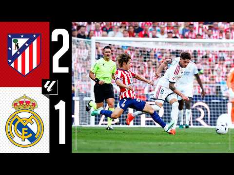Atletico Madrid vs Real Madrid highlight